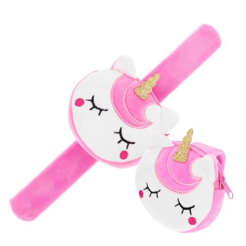 Gatuida 2stücke Slap Armbänder Für Junge Mädchen Mit Druckknopf Cartoon Einhorn Design Als Partygeschenke Und Wristbänder Tragbar Passend Für Geburtstage Und Mottopartys von Gatuida