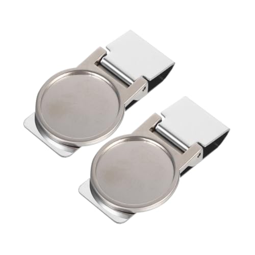 Gatuida 2 Stück Geldclip Robuste Geldklammer mit Hoher Härte Praktischer Metall Money Clip für Banknoten und Karten Schlankes Design Kompakt und Vielseitig für Alltag und Reise von Gatuida