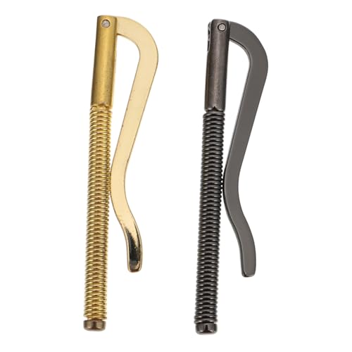 Gatuida 2 Stück Geldklammer aus Rostfreiem Eisen Stabile Federgeldklammer für Herren Schlanke Bifold Geldbörsen Zubehör Langlebig Korrosionsbeständig für Bargeld und Scheine von Gatuida