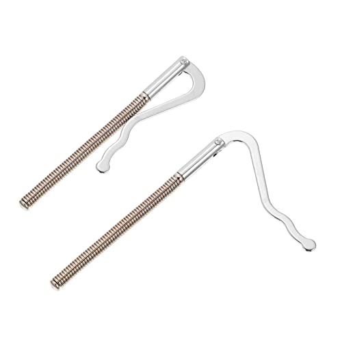 Gatuida 2 Stück Geldklammern Metall Federclip für Geldscheine Kreditkarten Robuste Geldscheinklammer für Brieftaschen Schecks Silberfarbene Geldklammern Gatuida 2 Stück Geldklammern Metall Federclip für Geldscheine Kreditkarten Robuste Geldscheinklammer für Brieftaschen Schecks Silberfarbene Geldklammern von Gatuida