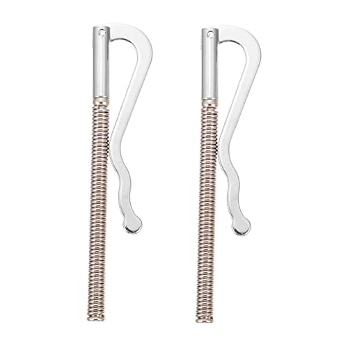 Gatuida 2 Stück Geldklammern Metall Spring Clips für Geldscheine Kreditkarten Schecks für Geldbörsen Kartenetuis Silberfarben für Herren Damen Gatuida 2 Stück Geldklammern Metall Spring Clips für Geldscheine Kreditkarten Schecks für Geldbörsen Kartenetuis Silberfarben für Herren Damen von Gatuida