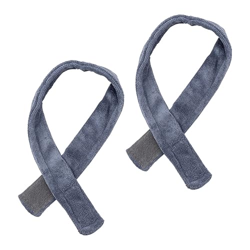 Gatuida 2 Stücke Verstellbares Friseur Stirnband Hautpflegendes Kopftuch für Haarfärbung Absorbierendes Handtuch für Gesichtspflege Salon Stirnband für Frauen für Make Up und Spa von Gatuida