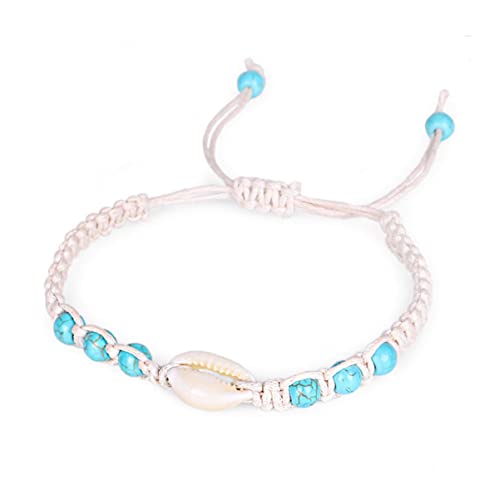 Gatuida 2 Stück Handmade Armband für Frauen Geflochtene Handkette Hochwertigem Material für Geburtstagsfeiern und Jubiläen Stilvoller Schmuck für Jede Gelegenheit Weißes Design mit von Gatuida