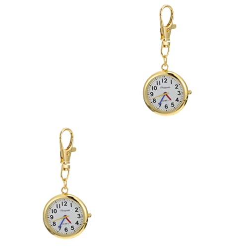 Gatuida 2 Stück Krankenschwester Mütter Ältere Kinder Praktisches Kind Für Einfache Uhr- Goldener Anhänger Schlüsselanhänger Erwachsene Tragbare Kinder Hängen An Großer Graduierung Lesen von Gatuida