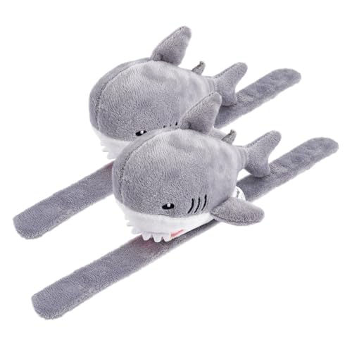 Gatuida 2 Stück Kuscheltier Slap Wristband Plüschiger Armband für Perfektes für Geburtstagsfeiern Halloween Weihnachten und Tier Mottopartys von Gatuida