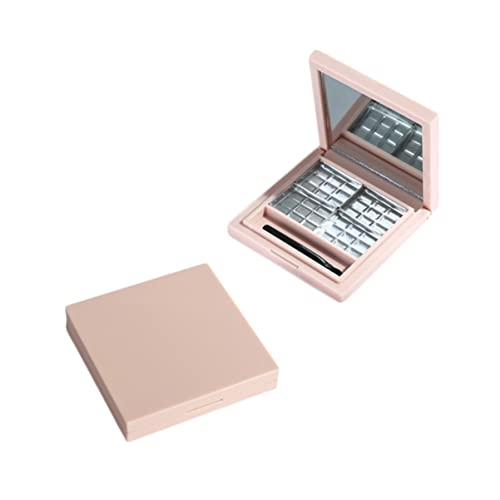 Gatuida 2stücke Leere Lidschattenpalette Mit Fächern Diy-lidschattenbox Lidschatten-unterverpackung Für Frauen Und Mädchen Leere Lidschattenschale von Gatuida