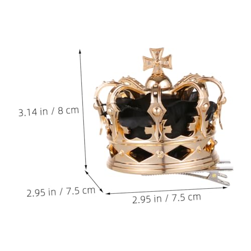 Gatuida 2 Stück Mädchen Haarklammern Schwarzer Haarschmuck Leicht Halloween Party Cosplay Haarspangen Zubehör für Damen von Gatuida