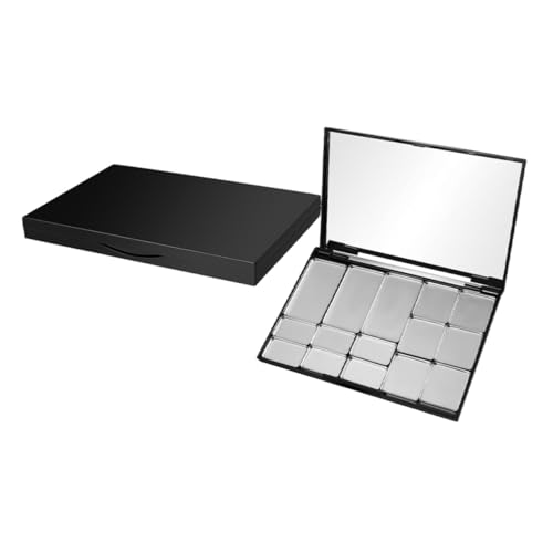 Gatuida 2 Stück Magnetische Lidschattenpalette Leere Nachfüllbare Make up Palette für Lidschatten Lippenstift Robustes Design für Vielseitige Schminkbehälter und DIY Handwerk von Gatuida