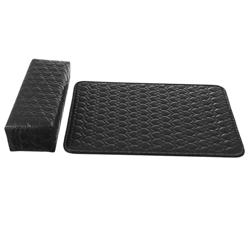 Gatuida 2 Stück Maniküre Handkissen aus Pu leder Ergonomisches Handauflage Kissen für Nageldesign Rutschfest Wasserabweisend Komfortabel für Nagelkunst und Heimgebrauch von Gatuida