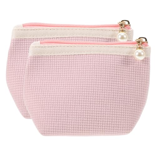 Gatuida 2 Stück Mini Kosmetiktasche für Lippenstifte Kleine Portable Makeup Tasche für Reisen und Alltag Kompakter Kosmetik Organizer für Handtasche Praktisch und Vielseitig von Gatuida