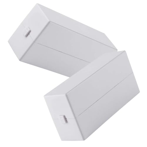 Gatuida 2 Stück Nail Drill Bits Aufbewahrungsbox Fächer Nagelfräser Bohrer Organizer Staubdicht Praktisch für Nagelstudio und Heimgebrauch von Gatuida