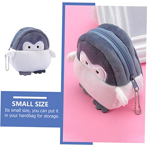 Gatuida 2 Stück Niedliche Mini Pinguin Münzbeutel Teilig Weiche Plüsch Geldbörse für Kleingeld und Lippenstift Kompakte Langlebige Aufbewahrungstasche für Alltag Reisen Schule und Gatuida 2 Stück Niedliche Mini Pinguin Münzbeutel Teilig Weiche Plüsch Geldbörse für Kleingeld und Lippenstift Kompakte Langlebige Aufbewahrungstasche für Alltag Reisen Schule und von Gatuida