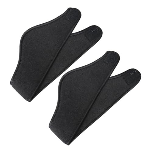 Gatuida 2 Stück Outdoor Stirnband Winter Ohrenschützer aus Doppellagigem Fleece Atmungsaktiv Elastisch Bedeckend Winddicht Unisex für Laufen Radfahren und Kalte Tage von Gatuida