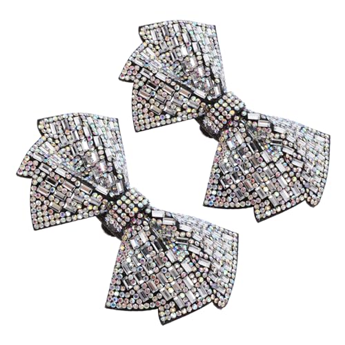 Gatuida 2 Stück Schuhcharms mit Abnehmbare Schleifen Dekoration für Brautschuhe Hochzeitsaccessoires für Damen Glitzernde Schuhclips für Pumps High Heels Gatuida 2 Stück Schuhcharms mit Abnehmbare Schleifen Dekoration für Brautschuhe Hochzeitsaccessoires für Damen Glitzernde Schuhclips für Pumps High Heels von Gatuida