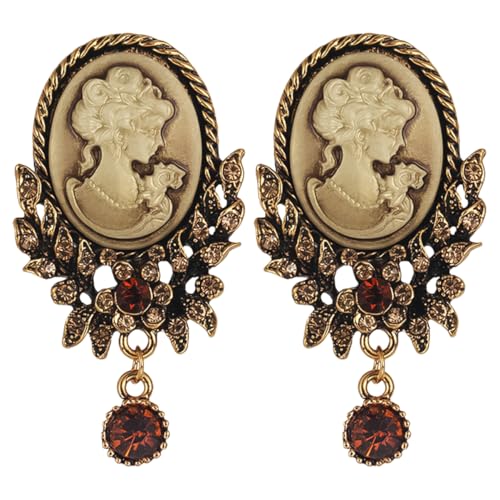 Gatuida 2 Stück Set Retro Brosche Beschichtetem Alloy für Frauen Stilvolle Anstecknadel zur Dekoration von Kleidung Taschen und Schals für Besondere Anlässe von Gatuida