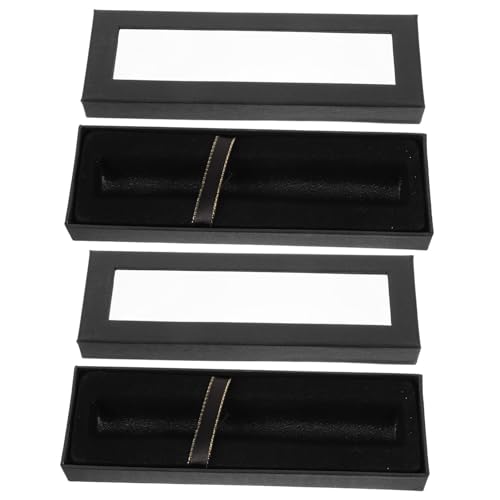 Gatuida 2 Stück Teiliges Geschenkset Stiftebox aus Papier und Seidenstoff Langlebige Verschleißfeste Aufbewahrung für Kugelschreiber Füller Bleistifte Stilvolle Schwarze Gatuida 2 Stück Teiliges Geschenkset Stiftebox aus Papier und Seidenstoff Langlebige Verschleißfeste Aufbewahrung für Kugelschreiber Füller Bleistifte Stilvolle Schwarze von Gatuida