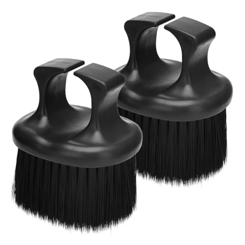 Gatuida 2 Stück Teiliges Herren bartpflege Kompakter Leichter Nylon Pp bürsten clip zur Entfernung Feiner Haare Praktische Finger ring Bürste für Gründliche Reinigung von Bart und von Gatuida