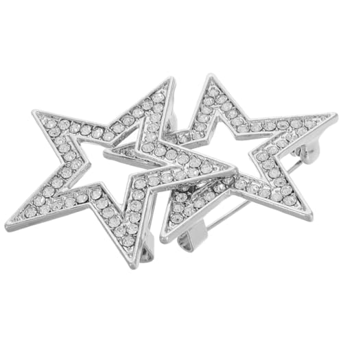 Gatuida 2 Stück Teiliges Hochwertiger Broschen mit Design Dekorative Anstecknadeln für Kleidung Schals Hüte Langlebig Modische Schmuckaccessoires für Damen Gatuida 2 Stück Teiliges Hochwertiger Broschen mit Design Dekorative Anstecknadeln für Kleidung Schals Hüte Langlebig Modische Schmuckaccessoires für Damen von Gatuida