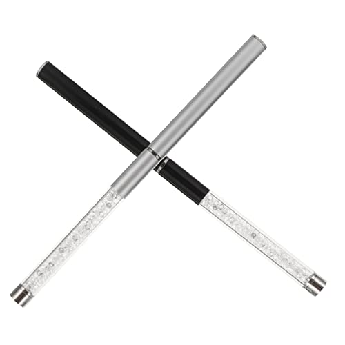 Gatuida 2 Stück Teiliges Mascara mit Ergonomischem Wimpernbürstchen und Spiralkamm Make Up für Präzises Trennen und Formen von Wimpern und Augenbrauen Geeignet für Profi und Heimgebrauch von Gatuida