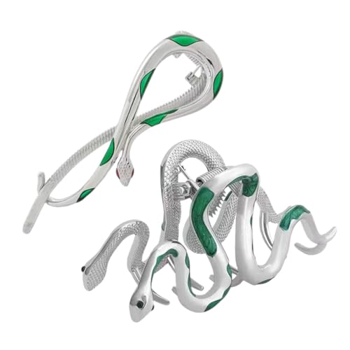 Gatuida 2stücke Schlange Haarspange Groß Metall Haarklammern Für Frauen Haare Accessoires Für Party Zeremonie Geburtstag Hochzeit Alltag von Gatuida
