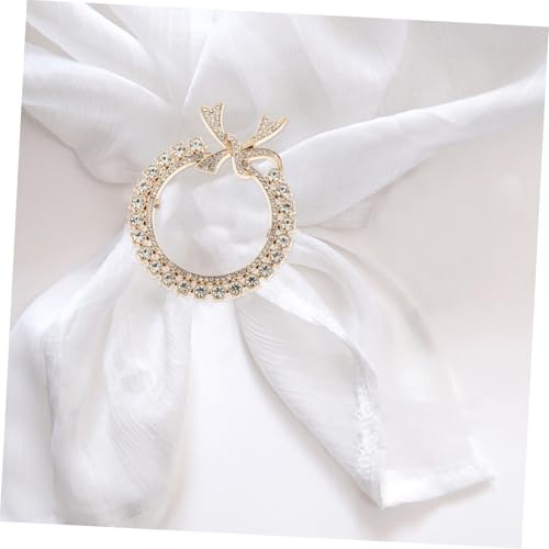 Gatuida 2 Stück Teiliges Metall broschen Schalclips aus Legierung Modische Schalspangen mit Elegantem Design Vielseitige Schmuckklammern für Tücher Schals und Kleidungsschmuck von Gatuida