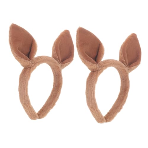 Gatuida 2 Stück Tierohren Haarreif Cartoon Kopfschmuck für Accessoire für Partys Festivals und Cosplay Leicht und Sicher Charmantes Design Langlebiges Material von Gatuida