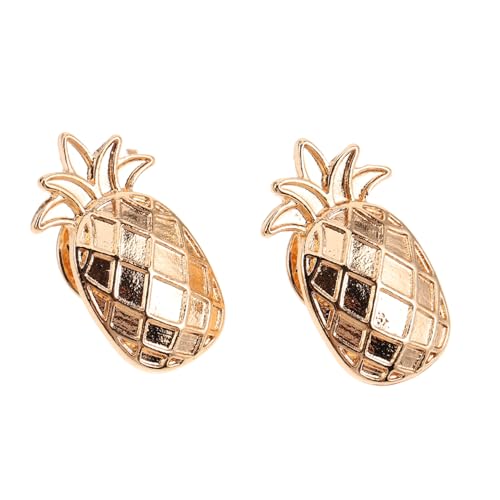 Gatuida 2 Stück Trendige Anstecknadeln Form von Ananas Cartoon Broschen für Rucksack Hut und Kragenclips Weihnachtsgeschenke und Souvenir Accessoires von Gatuida