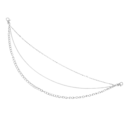 Gatuida 2 Stück Unisex Metall Hosenketten Punk Persönliche Jeans Ketten für Männer Frauen Robuste Kette für Geldbörse Jeans Accessoires von Gatuida