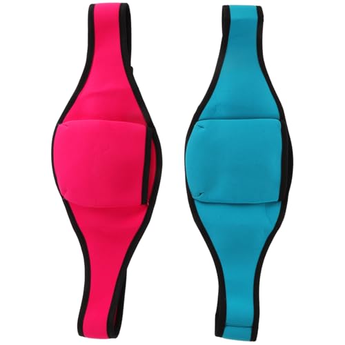 Gatuida 2 Stück Verstellbarer Mikrofonhalter Gürtel Sportliche Mikrofontasche für Fitness Trainer Waist Pouch für Outdoor Workout Kabelloser Mic Halter zum Tanzen und Unterrichten von Gatuida