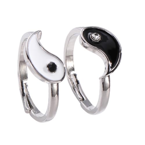 Gatuida 2stücke Verstellbarer Offener Ring Im Vintage-stil Statement Ring Schmuck Für Frauen Geeignet Für Abendpartys Alltag Hochzeiten Und Mehr Hautfreundliches Material Mit Langlebiger q von Gatuida