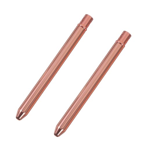 Gatuida 2 Stück Wimpernbürsten Roségold Langlebige Rostfreie Mascara Wands zum Sanften Formen und Anheben Aller Wimpernlängen Vielseitig Einsetzbar für Präzises Augen Make Up von Gatuida