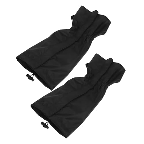 Gatuida 2 Stück wasserdichte Verstellbare Outdoor Gamaschen Robuste Bein Schützer für Wandern Jagd Schutz vor Schlamm Sand und Regen Leicht Faltbar Passform von Gatuida