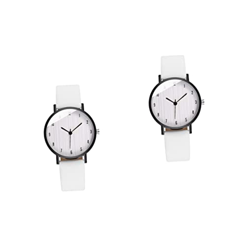 Gatuida 2 Stücke Damen Quarzuhr Krankenschwestern Mädchen Präsentiert Krankenschwester Armband Armbanduhr Armbanduhr Mit Lederband Uhr Für Kinder Mädchen Leicht Lesbare von Gatuida