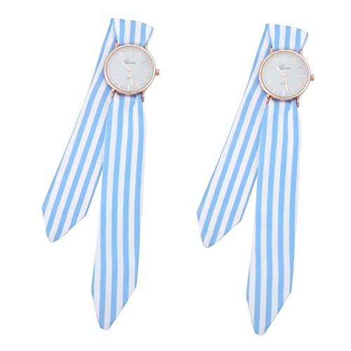 Gatuida 2 Stücke Mütter Mit Polyester Mode Dame Geformt Band Handgelenk Dekoration Mama Himmelblau Größe Bowknot Geburtstag Für Armband Schleife Handgelenk von Gatuida