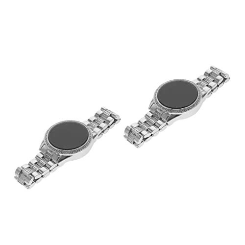 Gatuida 2stücke Stylische Damen Armbanduhr Mit Strassbesatz Elegante Und Bequeme Uhr Für Täglichen Gebrauch Modisches Design Für Frauen Als Für Freunde von Gatuida