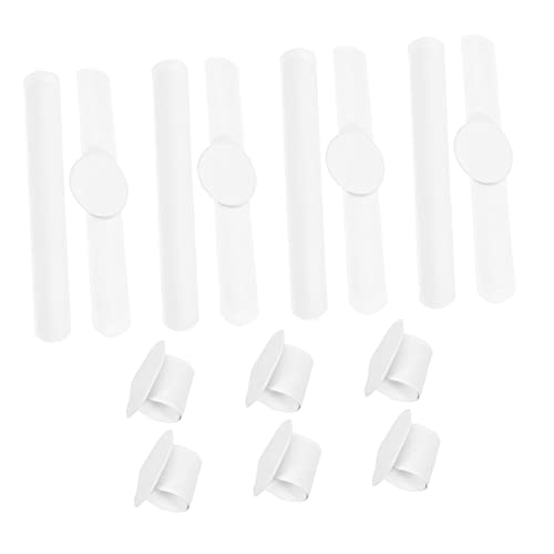 Gatuida 20 Stck Teiliges Weißes DIY Schnapparmband Robuste PVC Slap Armbänder zum Bemalen als Partygeschenk und für Jugendliche Langlebig und Vielseitig Verwendbar von Gatuida
