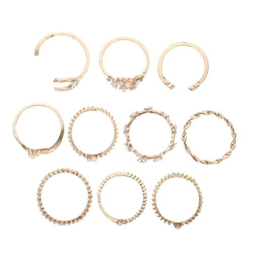 Gatuida 20 Stück Teiliges Damen Ring Set Mond Stern Design Modische Verstellbare Schmuckringe aus Langlebiger Legierung Eleganter Damenschmuck für Alltag und Besondere Anlässe von Gatuida
