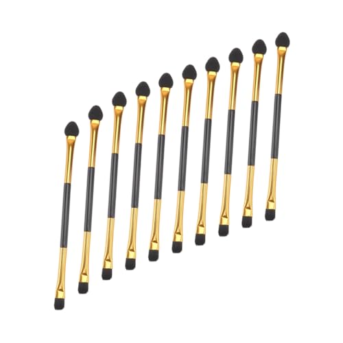 Gatuida 20 Stück Teiliges Doppelseitiges Lidschatten Pinselset Leichter Make Up Pinsel für Frauen Professioneller Augen Make Up Tragbar für Reisen Alltag Partys Hochzeiten Geschenkidee von Gatuida
