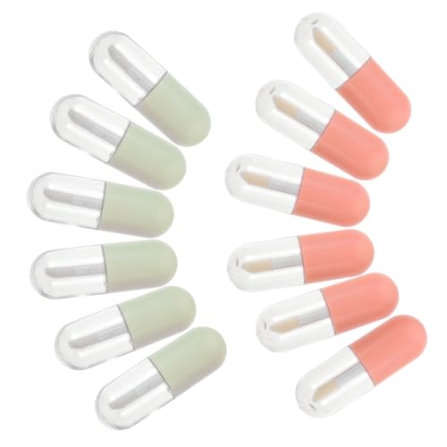 Gatuida 20 Stück Teiliges Lipgloss Tuben Leer Transparente Nachfüllbare Lippenbalsam Behälter DIY Lippenpflege Gefäße für Frauen Mädchen Wiederverwendbare Lipgloss Container mit von Gatuida