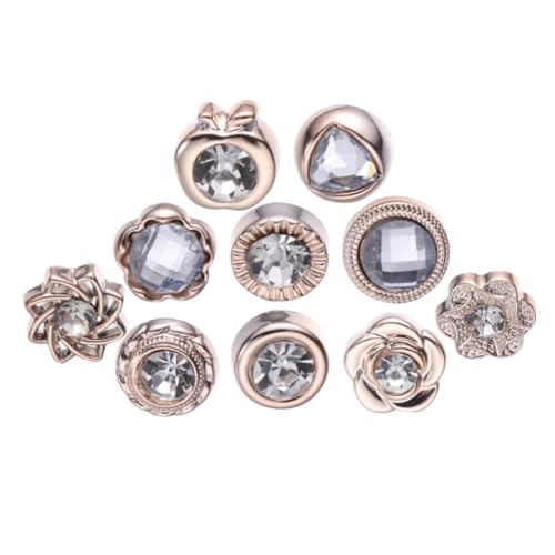 Gatuida 20 Stück Teiliges Perlen Damen Modische Anstecknadeln mit Kreativem Design Vielseitig Einsetzbar als Schmuck für Kleidung Pullover Schals und Taschen Glänzend und Langlebig von Gatuida