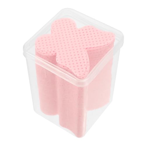 Gatuida 200 Blatt Nagel Reinigungstücher aus Fusselfreiem Baumwollmaterial Herzform Nagel Entferner Pads für Gel nägel Nagellackentferner Wattepads Sanftes Nagelpflege zubehör von Gatuida