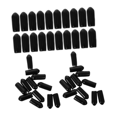 Gatuida 200 Stück Gummi Haarband Endkappen für Stirnbänder Langlebige DIY Haarreifen Endabdeckungen mit Komfortablem Sitz Elastische Stirnband Zubehör für Damen Transparente Kopfband von Gatuida