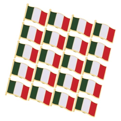 Gatuida Italienische Flagge Anstecknadel Brosche Metall – 20 Stück Dekorative Brosche für Kleidung Hüte und Taschen für Veranstaltungen und Feiern Gatuida Italienische Flagge Anstecknadel Brosche Metall – 20 Stück Dekorative Brosche für Kleidung Hüte und Taschen für Veranstaltungen und Feiern von Gatuida