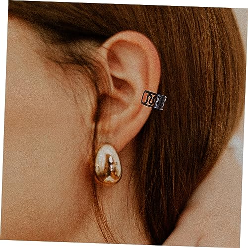 Gatuida 24 Stck Teiliges Ohrklemmen Piercing Leichte Ear für Damen und Herren Robuste Ohrclips Schwarz Vielseitig für Partys Alltag und Haarzöpfe Modischer Schmuck Ohrloch von Gatuida