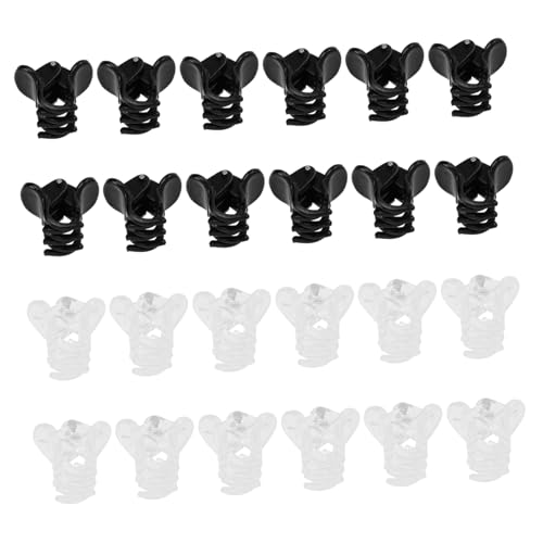 Gatuida 24 Stück Kleine Haarklammern für Mädchen Haarklammern aus Acryl Rutschfeste Haarspangen für Dickes und Dünnes Haar für Täglichen Gebrauch und Friseurbedarf von Gatuida