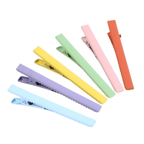 Gatuida 24 Stück Matte Bunte Teiliges Mädchen Haarclips Alligator Haarklammern Rutschfest Feine Quadratische Haarspangen für Damen und Vielseitige Haarschmuck für Alltag und Styling von Gatuida