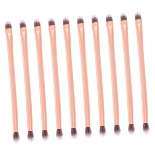 Gatuida 24Stücke Teiliges Lidschatten Pinsel für Doppelkopf Make Up Pinsel aus Langlebigem Material Professionell für Perfektes Augen Make Up Goldene Farbe Gatuida 24Stücke Teiliges Lidschatten Pinsel für Doppelkopf Make Up Pinsel aus Langlebigem Material Professionell für Perfektes Augen Make Up Goldene Farbe von Gatuida