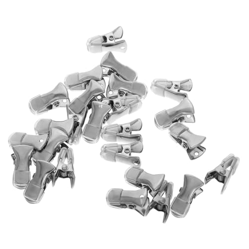 Gatuida 25 Stück Teiliges Metall Alligator Clip für DIY Kleidung und Accessoires Leichter Vielseitiger Klammerhalter für Hüte Taschen und Bastelprojekte Einfach zu Bedienen Tragbar und von Gatuida