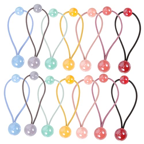 Gatuida 28stücke Elastische Pferdeschwanzhalter Für Junge Mädchen Doppelkugeln Haargummis Haarseile Für Mädchen Kleinkinder Alltag Outfits Frisuren Geschenke von Gatuida