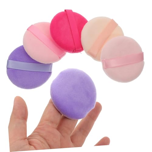 Gatuida 2Boxen Pack Wiederverwendbare Make Up Puderquasten Weiche Hautfreundliche Foundation Schwämmchen Fluffige Beauty für Damen und Einfach zu Reinigen und Langlebig Zufällige Farbe von Gatuida